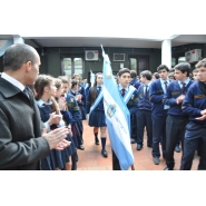 Acto del DIA DE LA BANDERA del Nivel Secundario